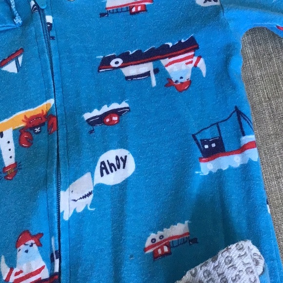 Toddler boys 3 piece bodysuits/pj lot 24M - GAP CARTER’S - Picture 8 of 8